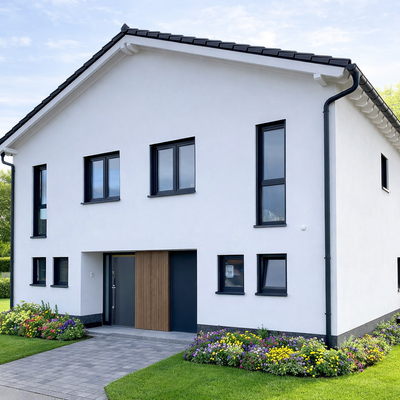 Hausansicht Frontansicht