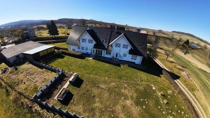 Luftaufnahme Grundstück