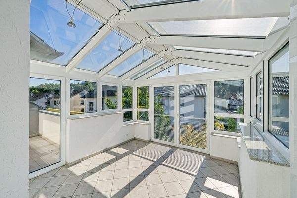 Wintergarten im Obergeschoss