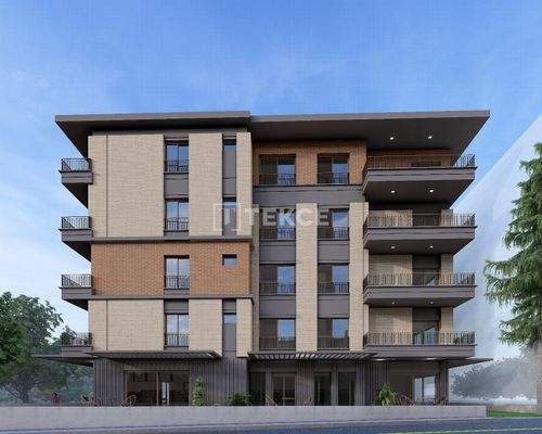 Apartments in a New Building with Elevator in Kuşadası Center