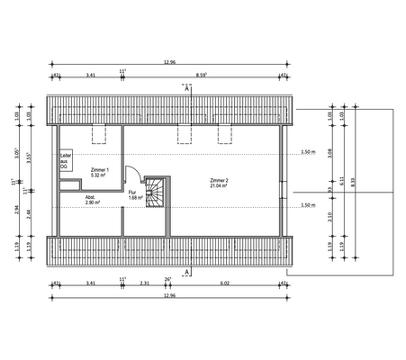 Grundriss Dachgeschoss