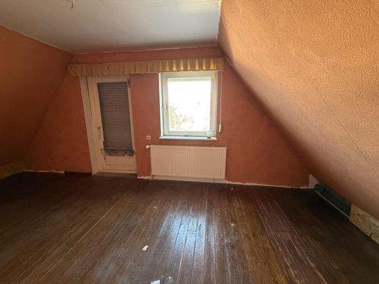 eines der schönen Zimmer im DG