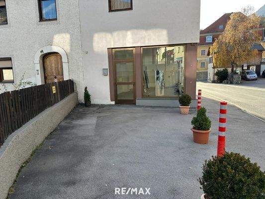 Geschäft - Außenansicht