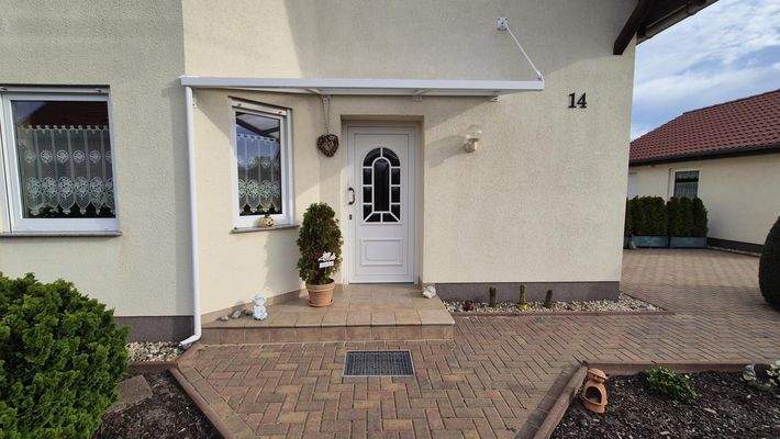 Eingangsbereich zum Haus