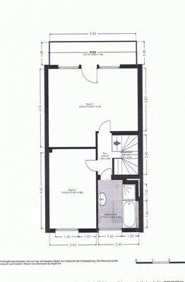 Grundriss Obergeschoss