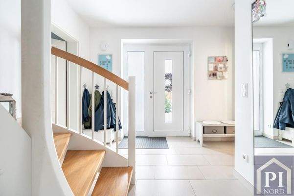 Viel Platz im Eingangsbereich