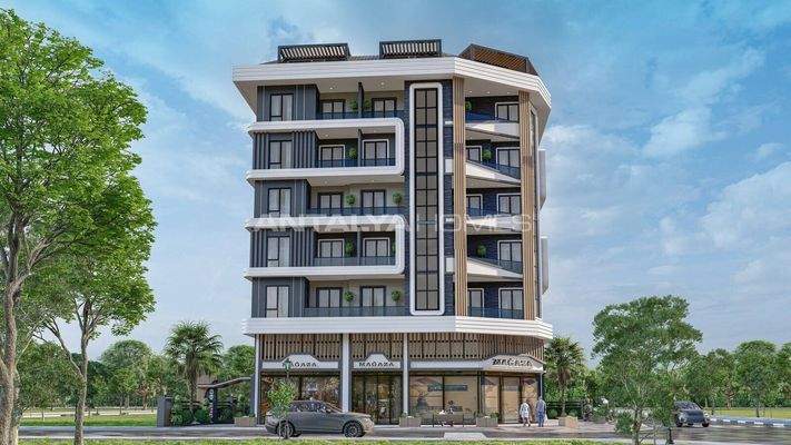 Stylish Apartments in a Complex near the Sea in Alanya Mahmutlar