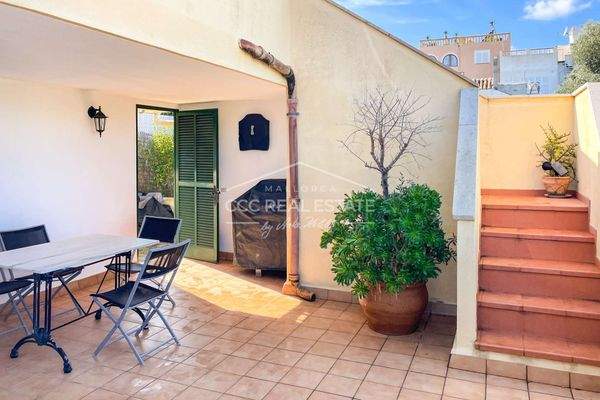 Überdachte Terrasse