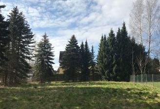 Baugrundstück aus nordöstlicher Richtung