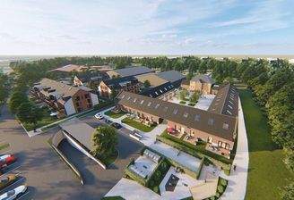 Vogelperspektive der Anlage