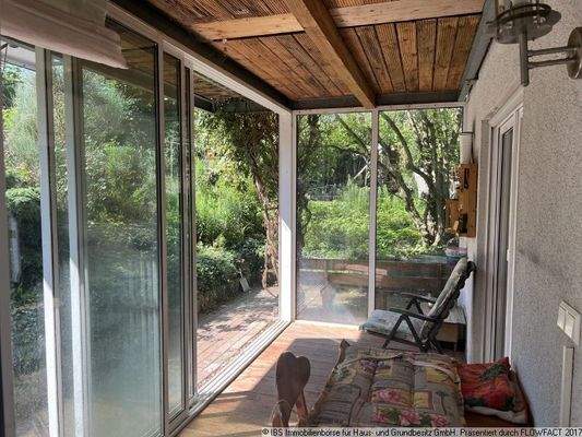 Terrasse bzw Wintergarten