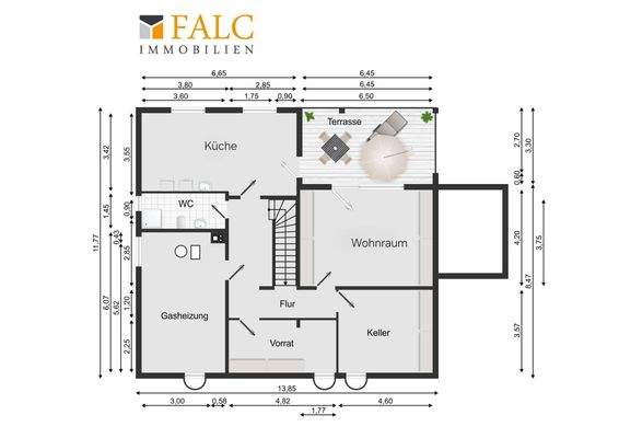 Grundriss Untergeschoss
