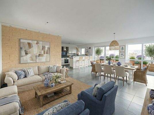 Wohnzimmer Visualisierung 