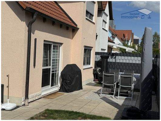 Sonnige Süd-West-Terrasse