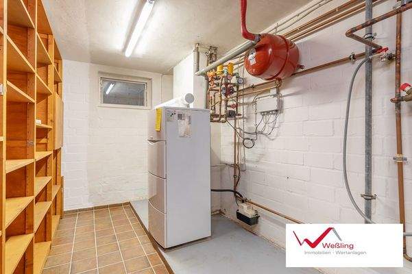 Heizungsraum mit viel Platz