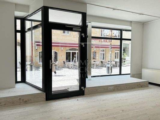 Schaufenster/Ladeneingang