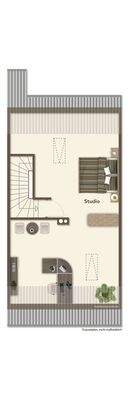 Dachgeschoss / Studio