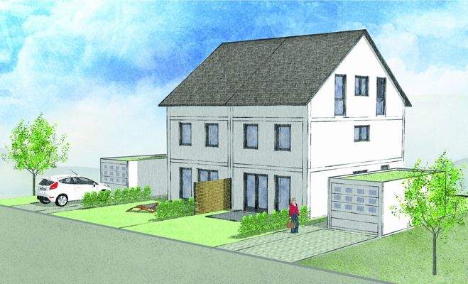 Unverbindliche Illustration eines bauähnlichen Projekts