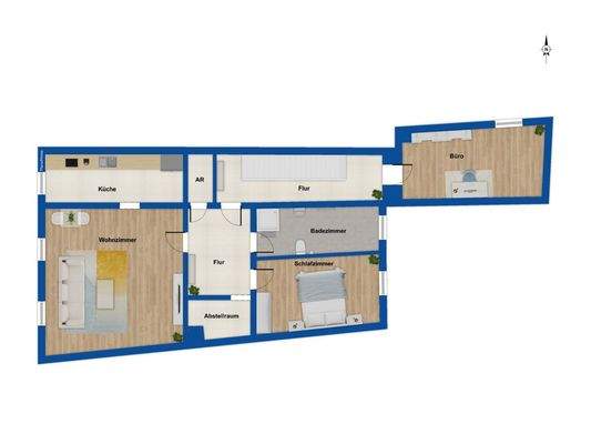 Grundriss - 2. Obergeschoss