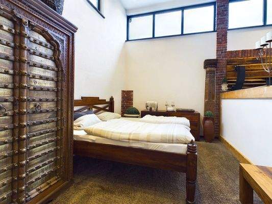 offener Schlafbereich