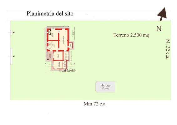 Lageplan Grundstück