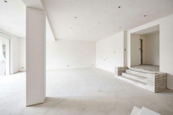 Offener Wohn- und Küchenbereich