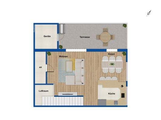 Grundriss Dachgeschoss