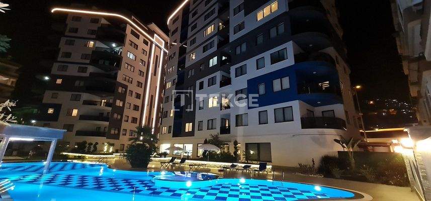 Key Ready Properties 700 M from the Sea in Alanya