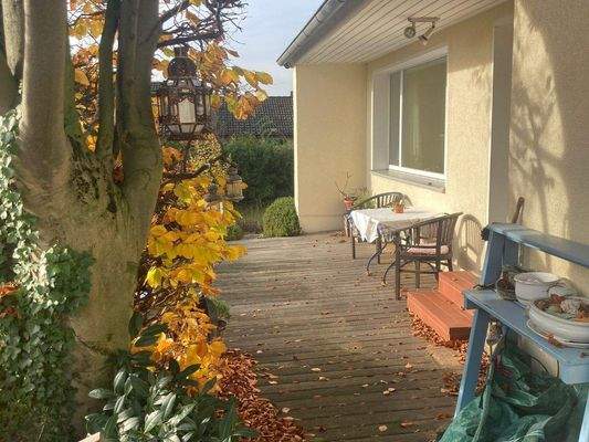 Süd-Terrasse entgegengesetzt