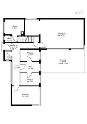 Grundriss Erdgeschoss