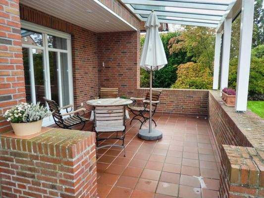 Überdachte Terrasse