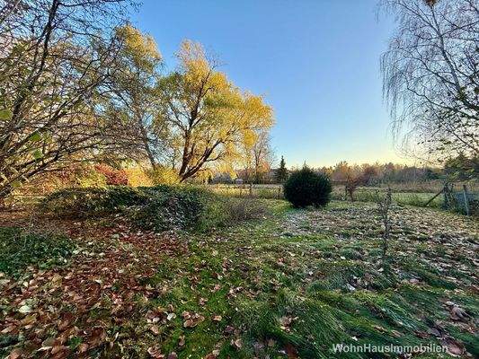 Hinterer Grundstücksteil an der Dranse