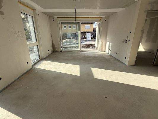 Wohnung 3 aktueller Bauzustand