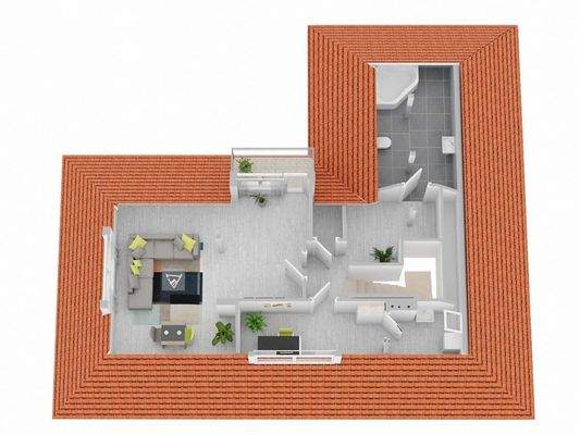 Grundriss Dachgeschoss