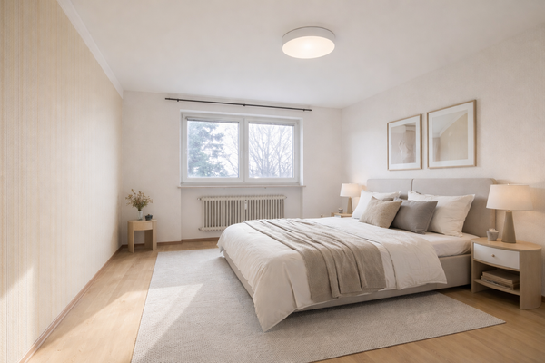 Schlafzimmer Idee KI