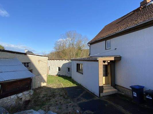 Blick von der Straße