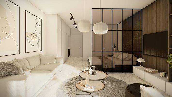 Wohnzimmer Schlafzimmer