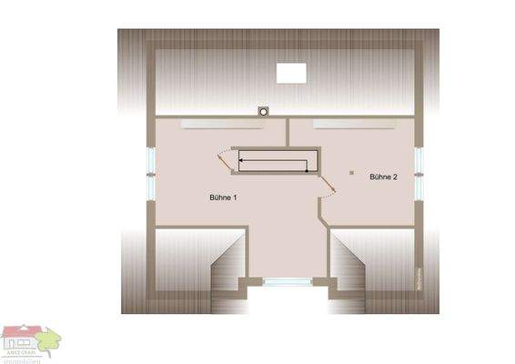 Grundriss Bühne