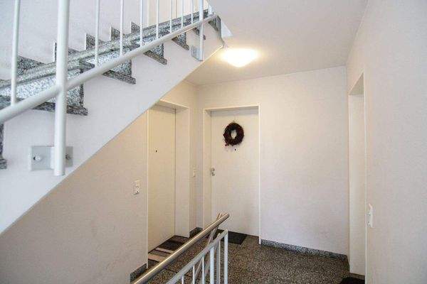 Gepflegtes Treppenhaus