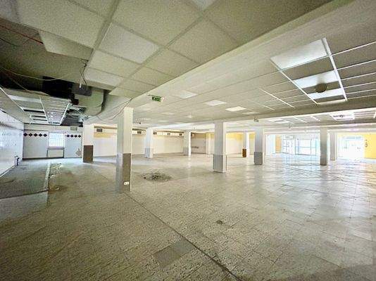 Blick in die Gewerbefläche