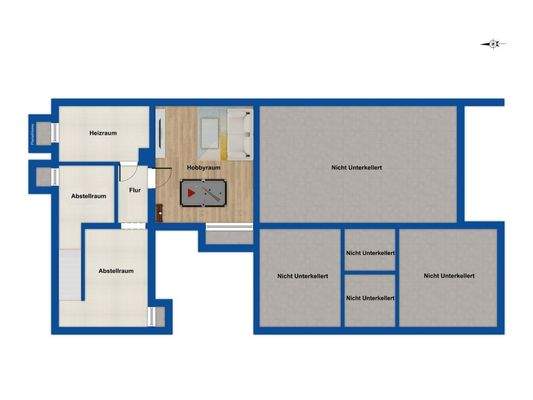 Grundriss Untergeschoss