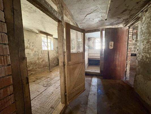 Stall innerhalb der Scheune