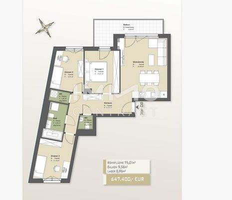 Grundriss Brienne Top 8