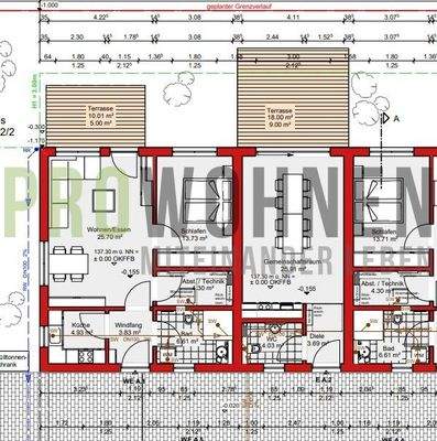 Webaufnahme Bungalow 63qm mit Gemeinschaftsraum