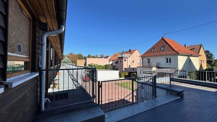 Terrasse Verkaufsraum 1.OG