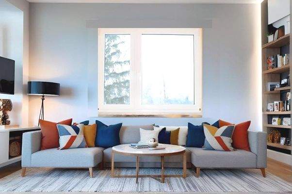 Wohnzimmer - visualisiert