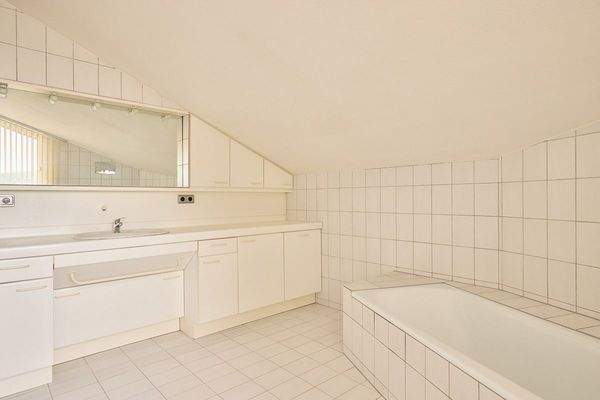 Blick in das Badzimmer