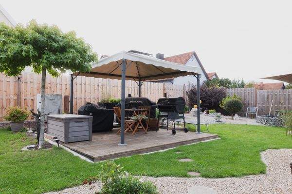 Ansicht vom Pavillion