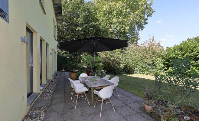 Terrasse Seitenansicht