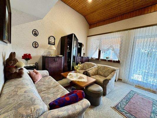 möblierter Wohnbereich